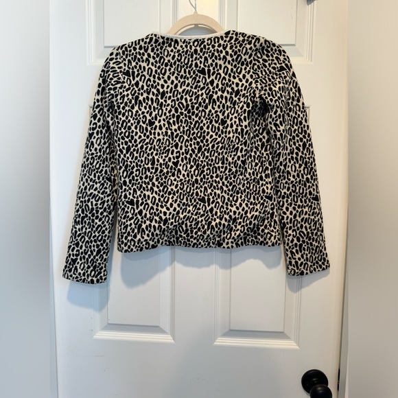 Girls' quilted jacket in leopard print J. Crew crewcuts large 10-12 new with tag - Picture 5 of 11